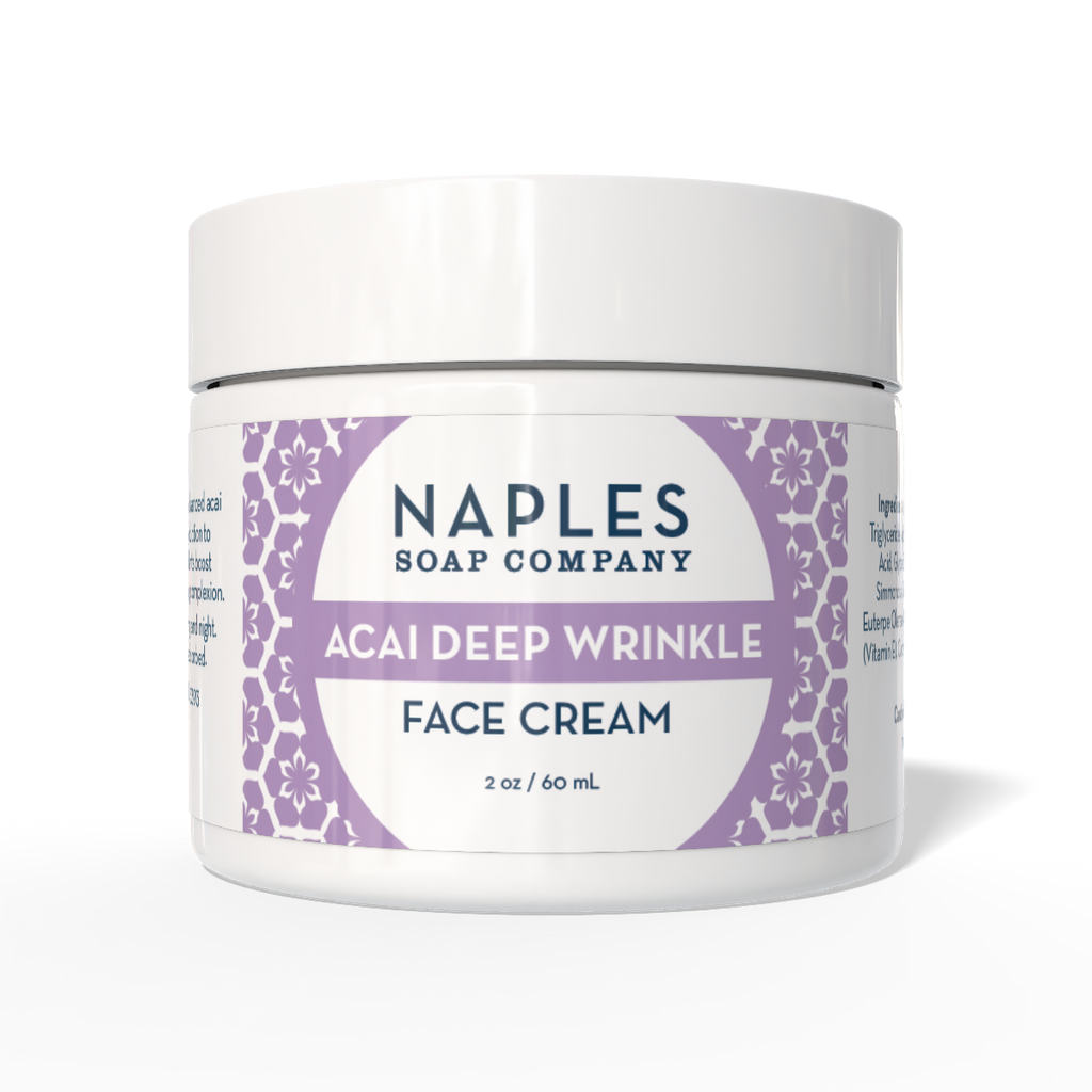 Acai Deep Wrinkle Face Cream – Naples Soap Company