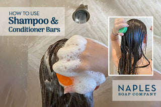 How to Use a Shampoo & Conditioner Bar