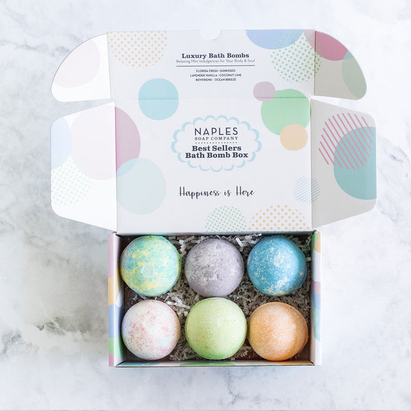Best Sellers Bath Bomb Box Set – Naples Soap Company