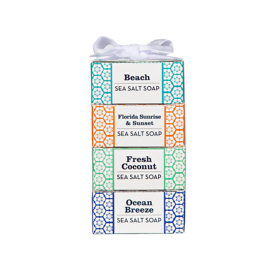 Beach Vibes Sea Salt Soap Stack