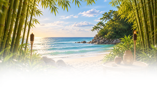 Beach & Bamboo Mobile Scent Banner
