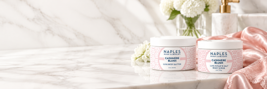 Cashmere Blush Body Butter and Body Scrub