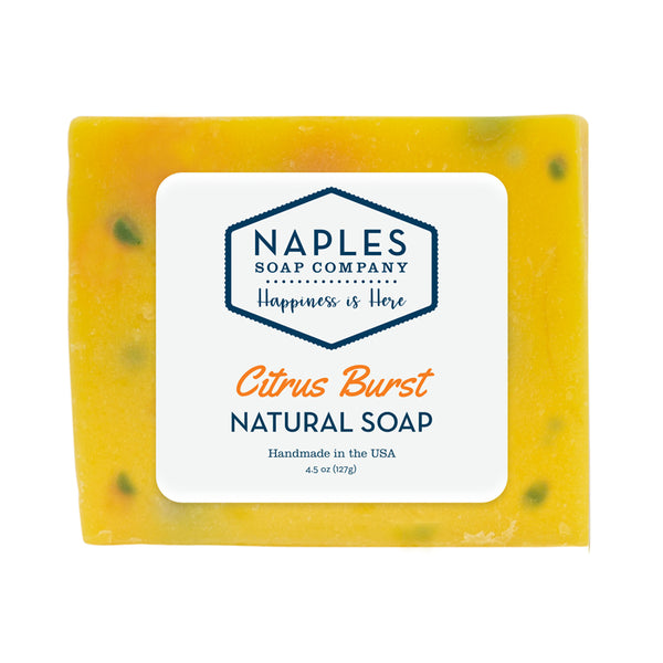 Citrus Burst Natural Soap – Naples Soap Company