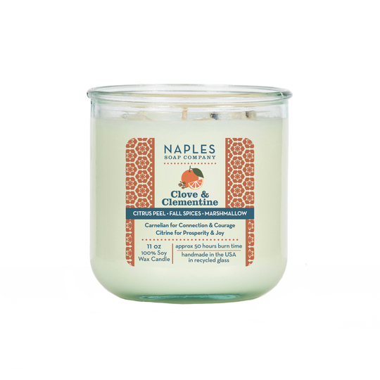 Clove & Clementine Soy Candle 11 oz