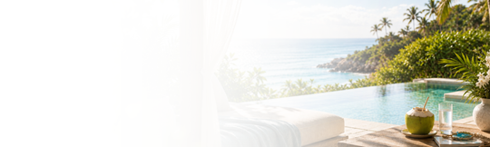 Coconut Water Desktop Scent Banner