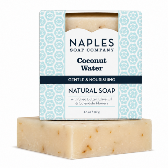 Coconut Water Natural Soap Hero