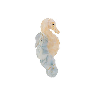 Cream Seahorse Clip Side 2