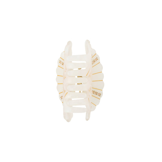 Diamond Clam Clip Mermaid Front
