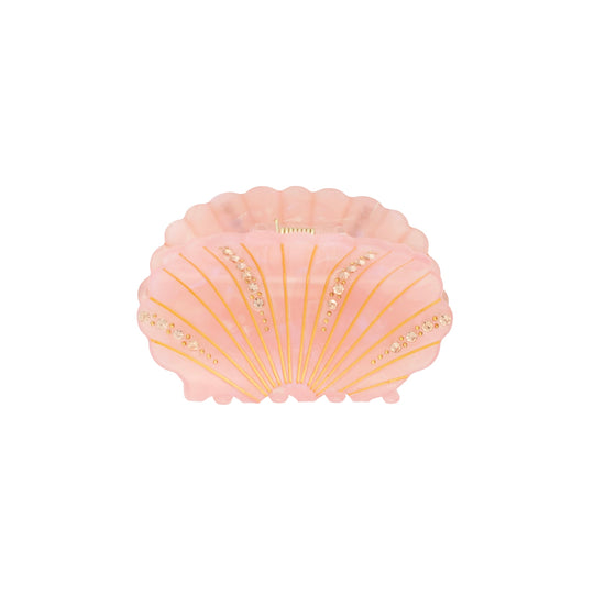 Diamond Clam Clip Pink