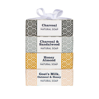 Florida Citrus Soap Stack Stacked Boxes with Ribbon