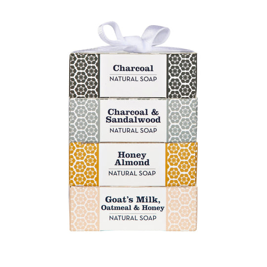 Florida Citrus Soap Stack Stacked Boxes with Ribbon