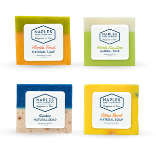 Florida Citrus Soap Stack