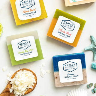 Florida Citrus Soap Stack