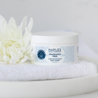 Fragrance Free Luxe Sugar & Salt Body Scrub 3 oz