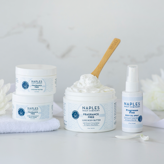 Fragrance Free Luxe Sugar & Salt Body Scrub 3 oz