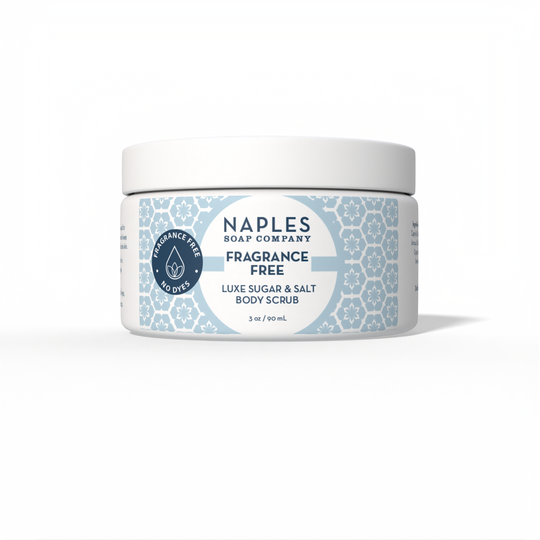 Fragrance Free Luxe Sugar & Salt Body Scrub 3 oz