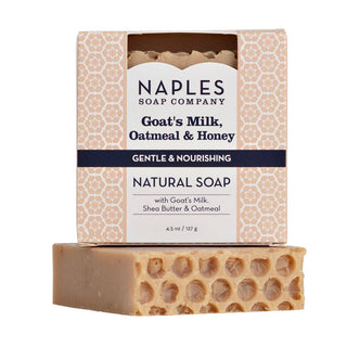 Goats Milk Oatmeal and Honey Natural Soap with Box