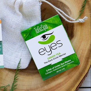 Green Tea 3 Pair of Under Eye Masks