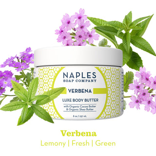 Verbena Luxe Body Butter with Scent Info