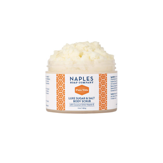 Pura Vida Luxe Sugar & Salt Body Scrub Open