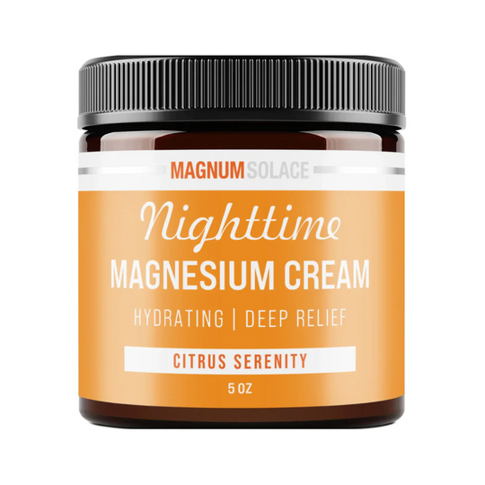 Magnum Solace Magnesium Cream Citrus Serenity 5 oz