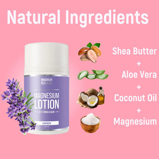 Magnesium Lotion Lavender Ingredients
