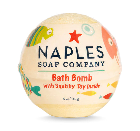 Mana-Banana Kid's Bath Bomb Yellow