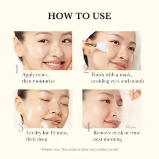 Medicube Kojic Acid Turmeric night wrapping mask How To