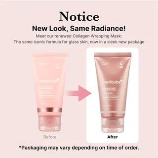 Medicube collagen night wrapping mask packaging