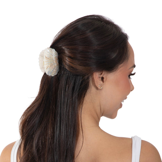 Mermaid Diamond Shell Hair Clip Model