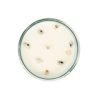 Moonlight Tide Candle with Crystals