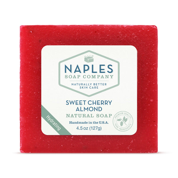 Sweet Cherry Almond Natural Soap – Naples Soap Company