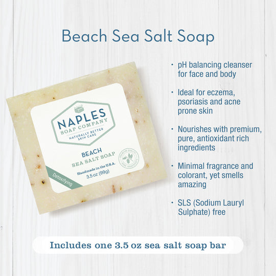 Beach Sea Salt Soap Key Benefits