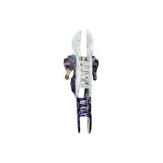 Navy Seahorse Clip Front