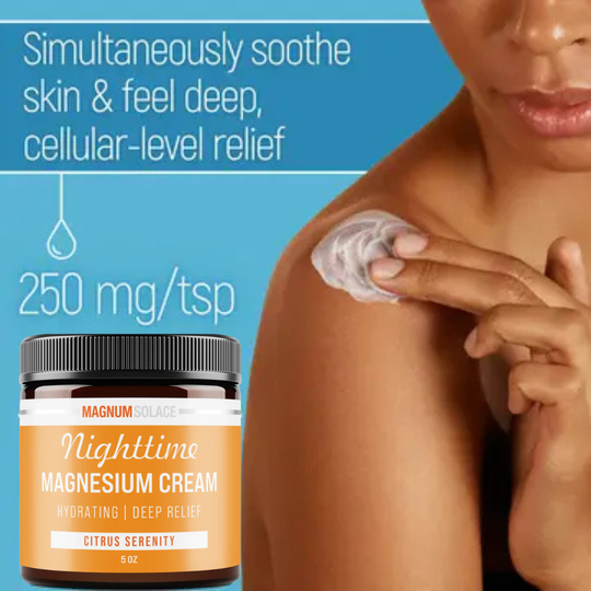 Nighttime Magnesium Cream - Citrus Serenity