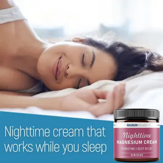 Nighttime Magnesium Cream - Hibiscus