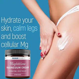 Nighttime Magnesium Cream - Hibiscus
