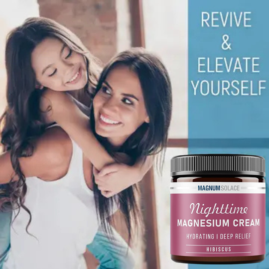 Nighttime Magnesium Cream - Hibiscus