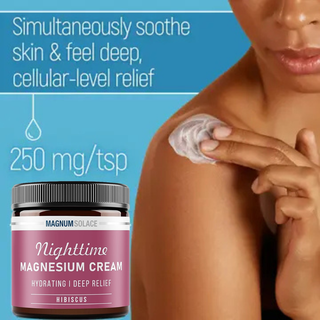 Nighttime Magnesium Cream - Hibiscus