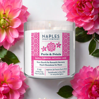 Paris and Petals Candle