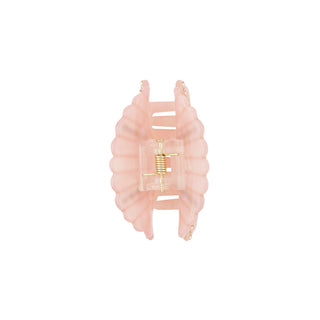 Diamond Shell Hair Clip - Pink