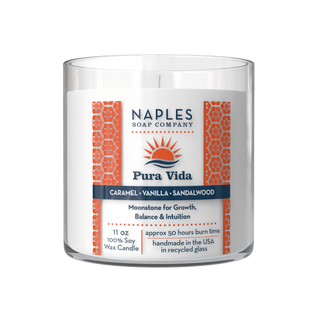 PuraVidaCandle_White