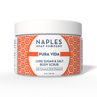 Pura Vida Luxe Sugar & Salt Scrub 9 oz