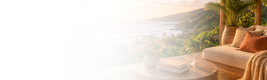 Pura Vida Desktop Scent Banner