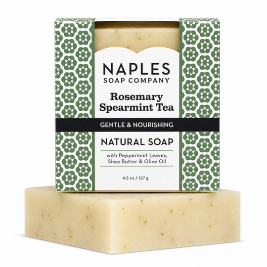 Rosemary Spearmint Tea Natural Soap Hero