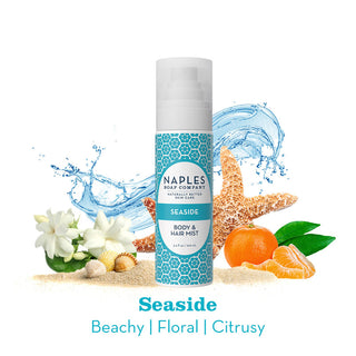 Seaside Hair Body with scent notes