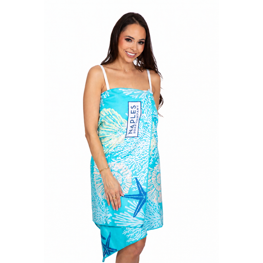Seaside Microfiber Beach Towel Model