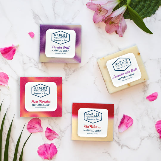 Spring Bouquet Soap Stack