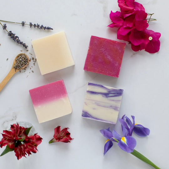 Spring Bouquet Soap Stack out of box