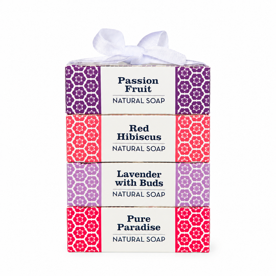 Floral Bouquet Soap Stack